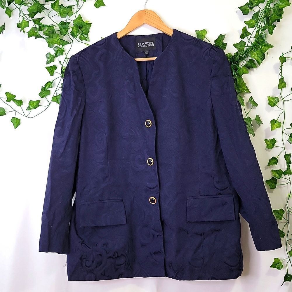 Executive Collection. Brocade Jacket. Size 20W. EUC